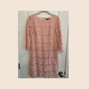 Jessica Howard - Pink Lace Dress - Size 6 - worn once